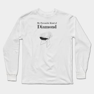 My Favourite Kind of Diamond- Diamond Chair Harry Bertoia Long Sleeve T-Shirt